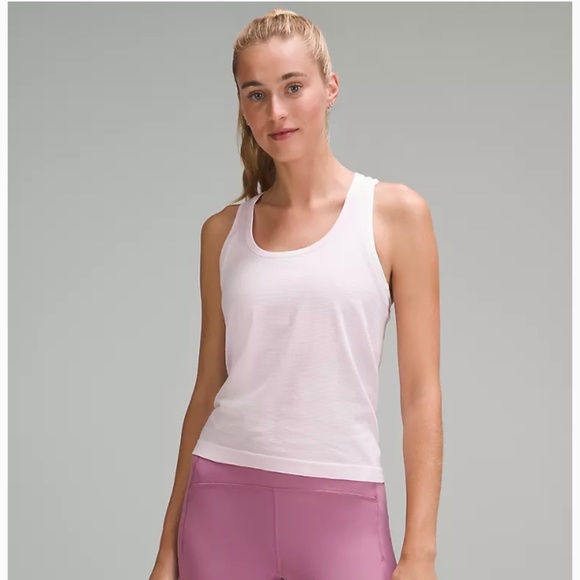 NWOT Lululemon Flush Pink Swiftly Tank *race length - Picture 1 of 3